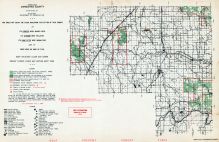 Menominee County - North, Michigan State Atlas 1955